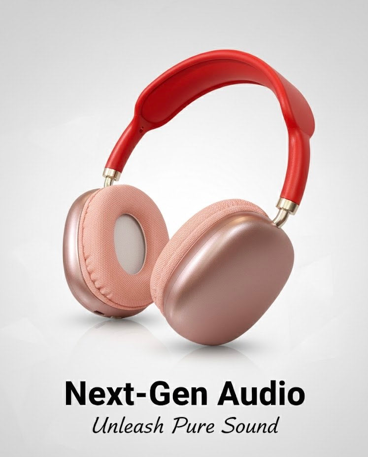 P9 Bluetooth on ear headphones - active Noise Cancelation,